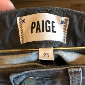 Gray jeans by Paige denim